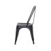 Cadeira Tolix Iron Design Preto Fosco Aço Industrial Sala Cozinha Jantar Bar