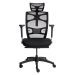 Cadeira de Escritório Ergonômica WAW Design Tela Mesh Base Giratória com Encosto de Cabeça
