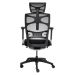 Cadeira de Escritório Ergonômica WAW Design Tela Mesh Base Giratória com Encosto de Cabeça