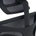 Cadeira de Escritório Ergonômica WAW Design Tela Mesh Base Giratória com Encosto de Cabeça