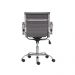 Kit 2 Cadeiras Escritório Stripes Diretor PU Cinza