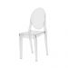 Kit 2 Cadeiras Victoria Ghost Transparente Sala Cozinha Jantar