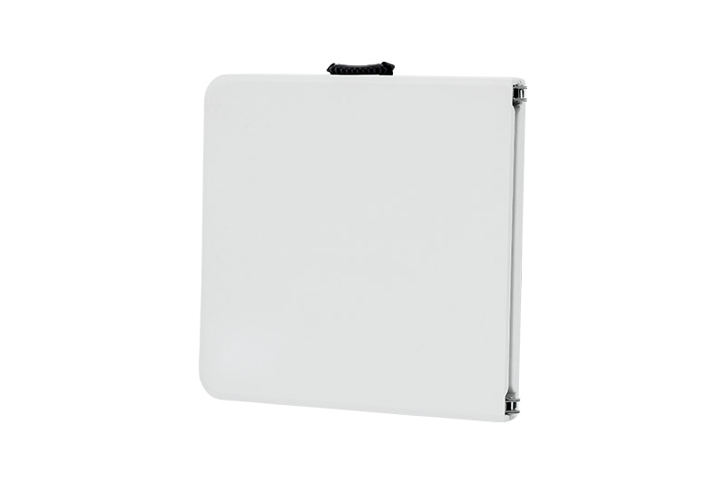 Mesa Dobrável Tipo Maleta Prática e Durável 122x60cm Branca - WAW Design