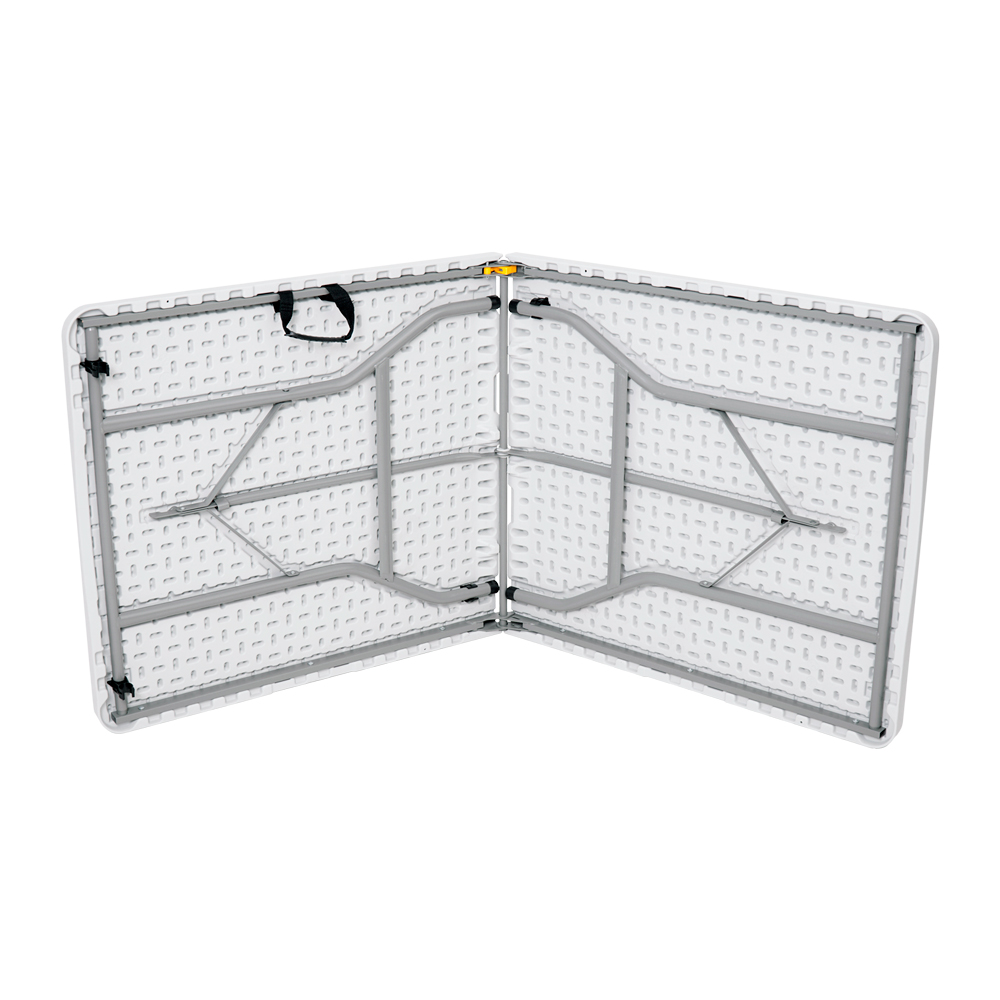 Mesa Dobrável Tipo Maleta Prática e Durável 152x60cm Branca - WAW Design
