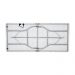 Mesa Dobrável Tipo Maleta Prática e Durável 152x60cm Branca - WAW Design