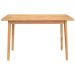 Mesa Retangular de Madeira 120cm Resistente Luxo 4 Lugares
