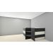 Balcão Recepção Web15 1,50 x 1,50 x 1,10 - Cinza / Preto