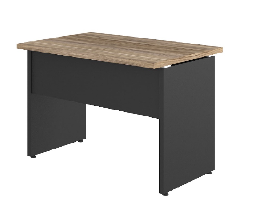 Mesa Diretor 1,50 + Balcão 1 porta, 3 Gavetas Calvi / Preto