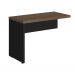 Mesa Diretor Web40 c/ Vidro 1,92 x 1,60 c/3gv - Ameixa/Preto
