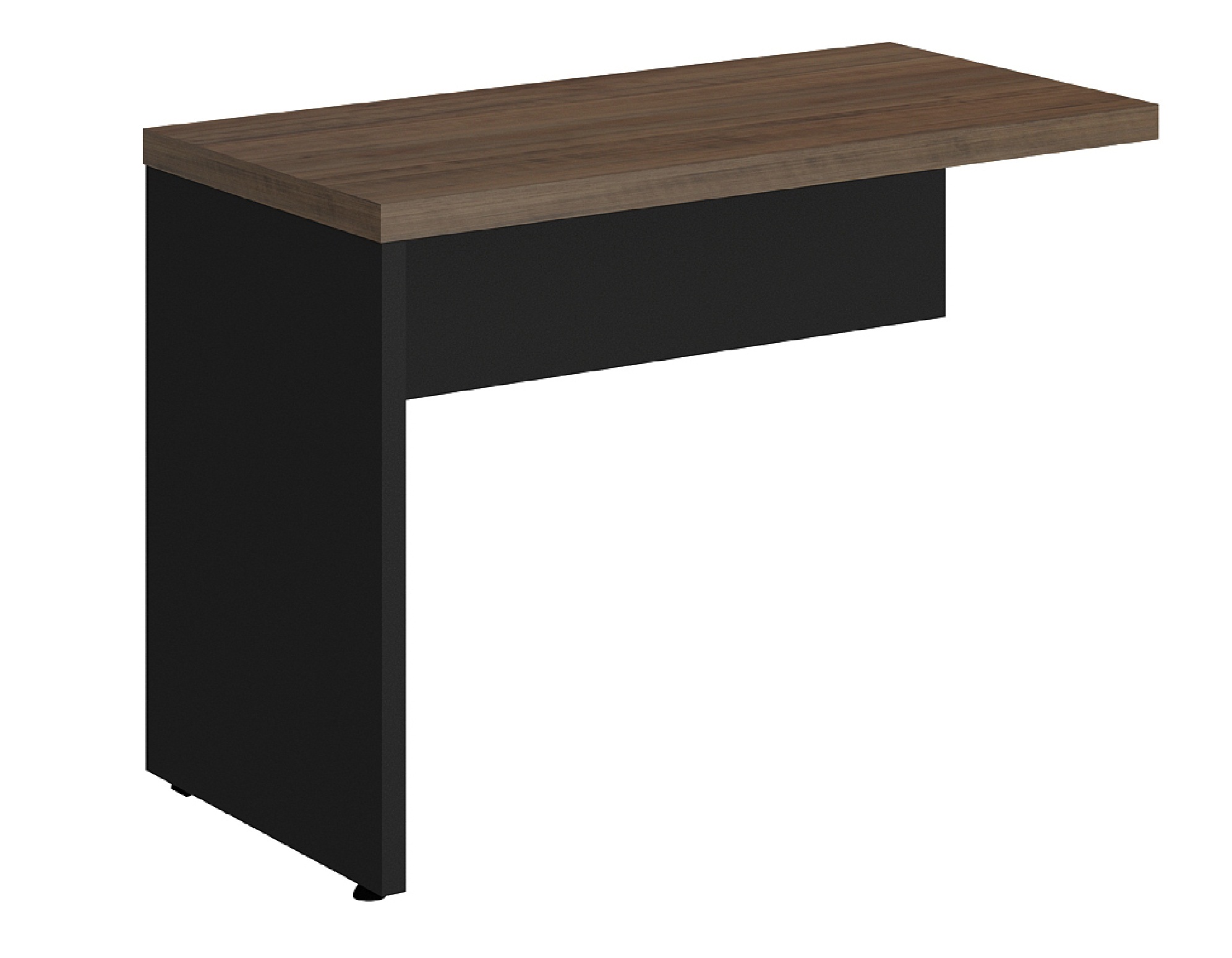 Mesa Diretor Web40 c/ Vidro 1,92 x 1,60 c/3gv - Ameixa/Preto