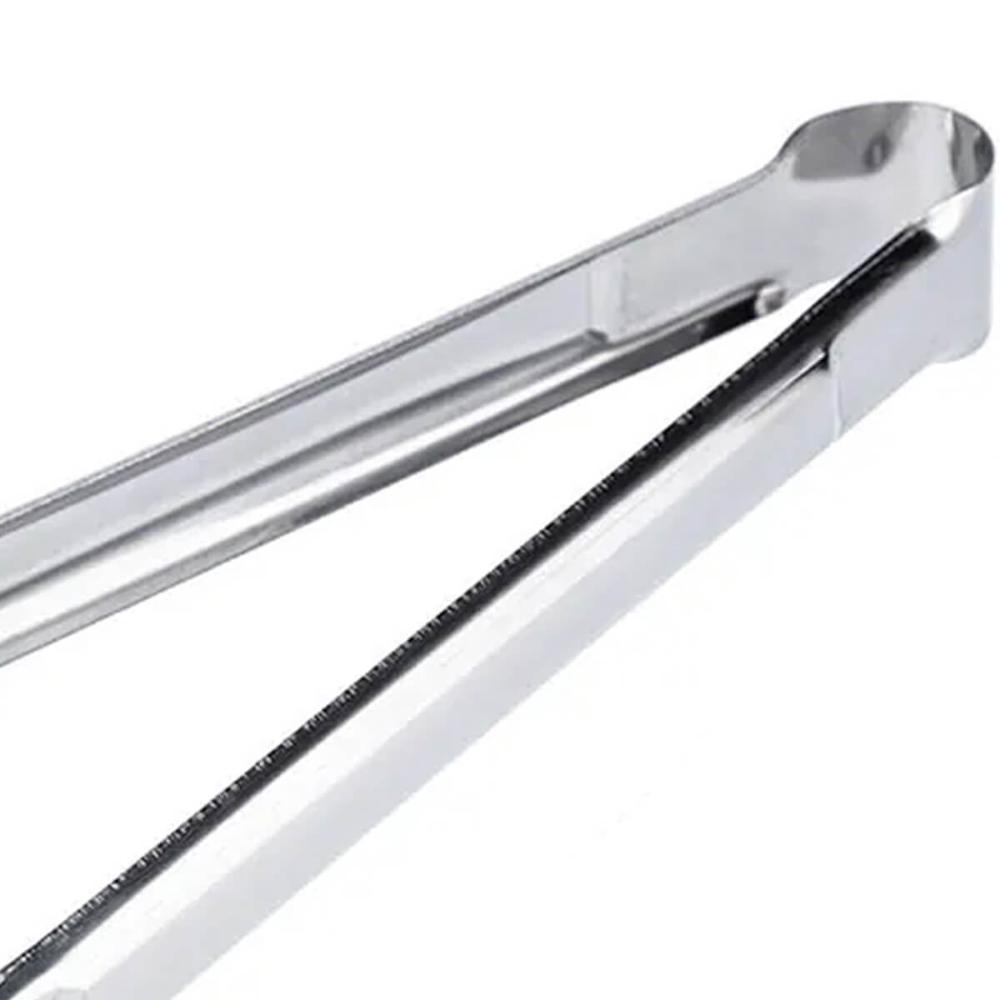 2 Pegadores Inox Multiuso Weck 18cm Carnes Gelo Frutas Frios Buffet Self Service