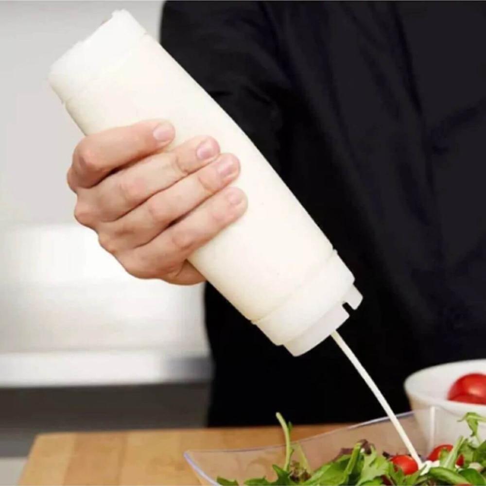 Bisnaga Invertida Para Molho 470ml Weck 19,5cm Profissional