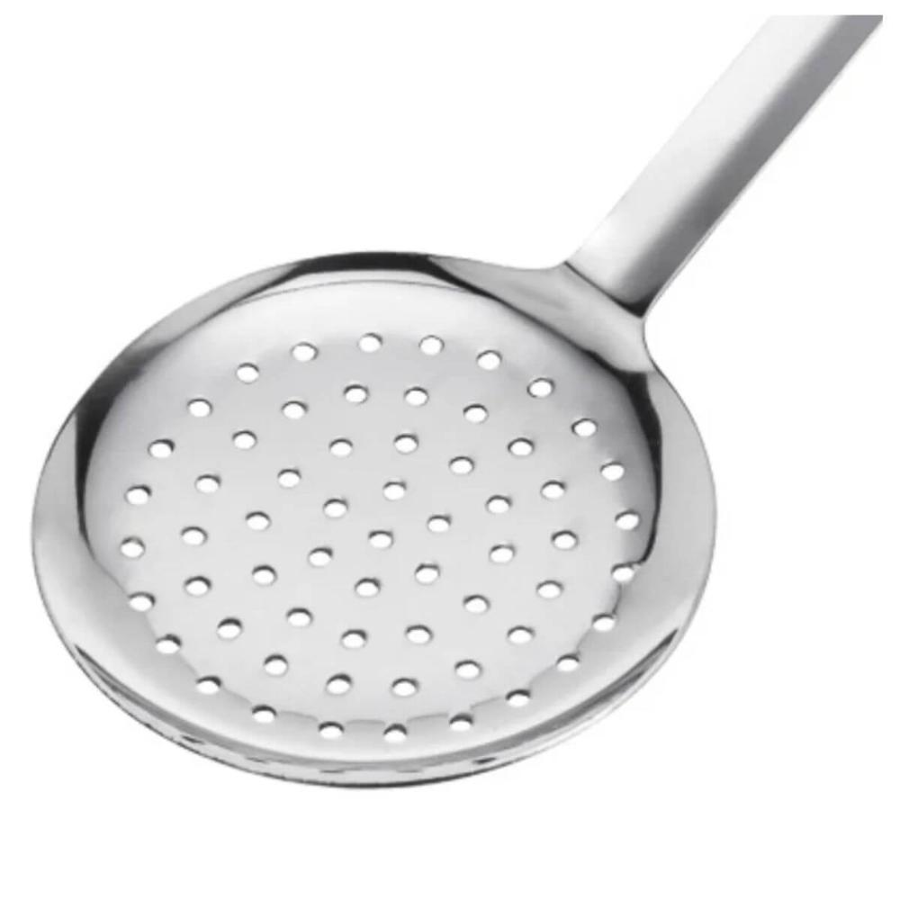 Espumadeira Profissional 49cm Inox Weck Cozinha Cabo Longo