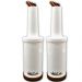 Kit 2 Garrafa Store'n Pour 1L Marrom Armazenar e Servir Coquetéis Licores Mixologista