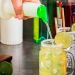 Kit 2 Garrafa Storen Pour 1l Verde Weck Armazenar e Servir Bartenders Caldas