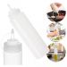 Kit 24 Bisnagas Graduada Weck 800ml Bartender Molhos Cozinha Profissional
