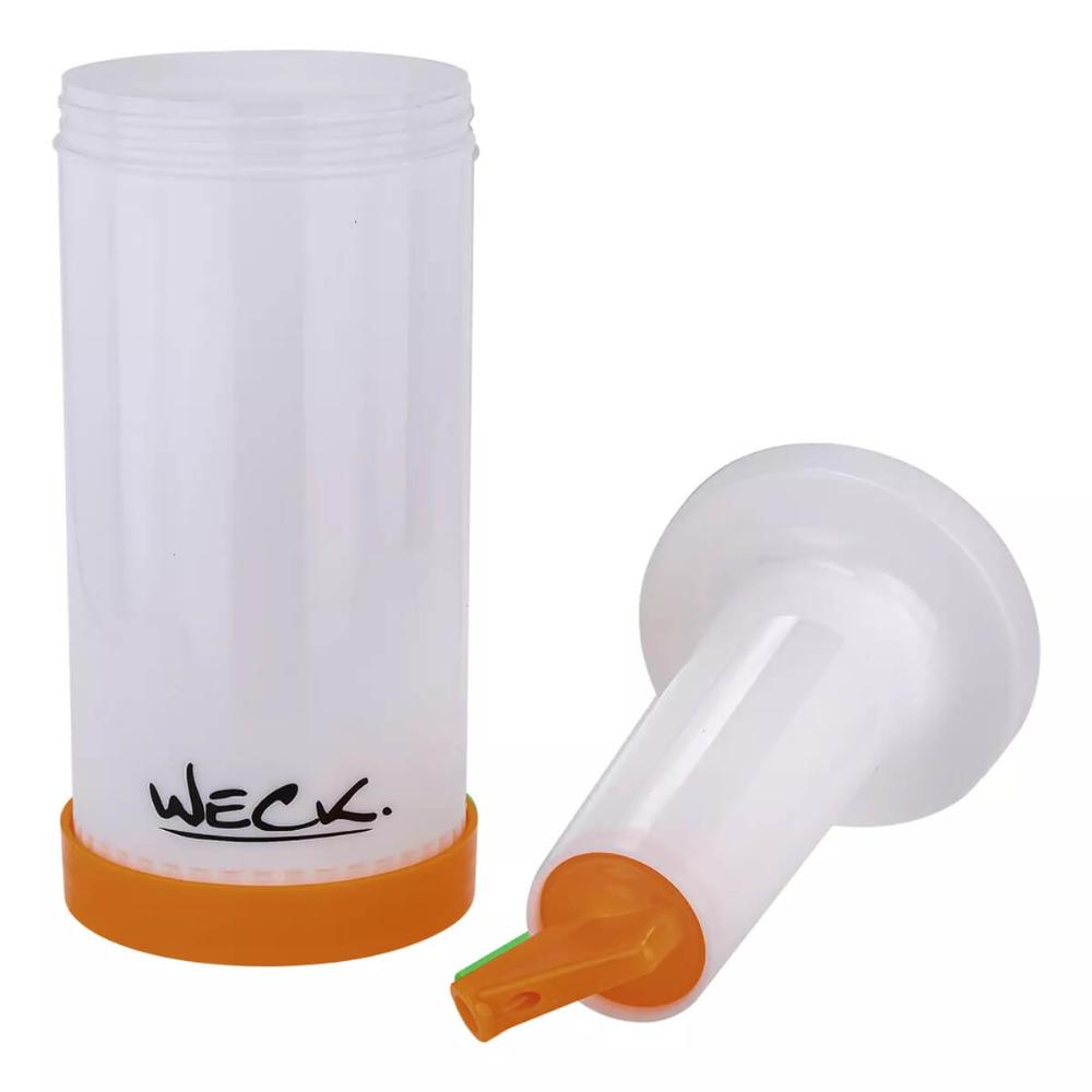 Kit 4 Garrafa Store'n Pour 1L Laranja Bartender Xaropes Drinks Molhos
