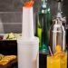Kit 4 Garrafa Store'n Pour 1L Laranja Bartender Xaropes Drinks Molhos