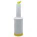 Kit 4 Garrafa Store'n Pour 1l Amarela Weck para Licores Caldas Sucos Bartender