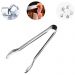 Kit 4 Pegador de Gelo Aço Inox Weck Multiuso 18cm Bar Bartender Drinks