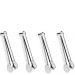 Kit 4 Pegador de Gelo Aço Inox Weck Multiuso 18cm Bar Bartender Drinks