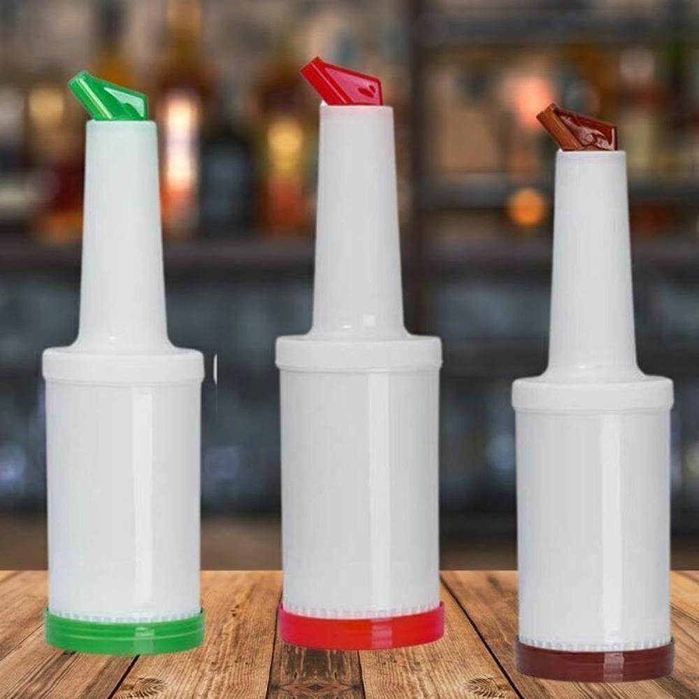 Kit 6 Garrafa Plástica Store'n Pour 1L Marrom Weck para Sucos Drink Bar