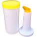 Kit 6 Garrafa de Suco Store'n Pour 1l Amarela Weck Barman Coquetéis Mixologista