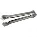 Pegador de Gelo Churrasco Aço Inox Weck 18cm Multiuso Bar Frios Carnes Frutas