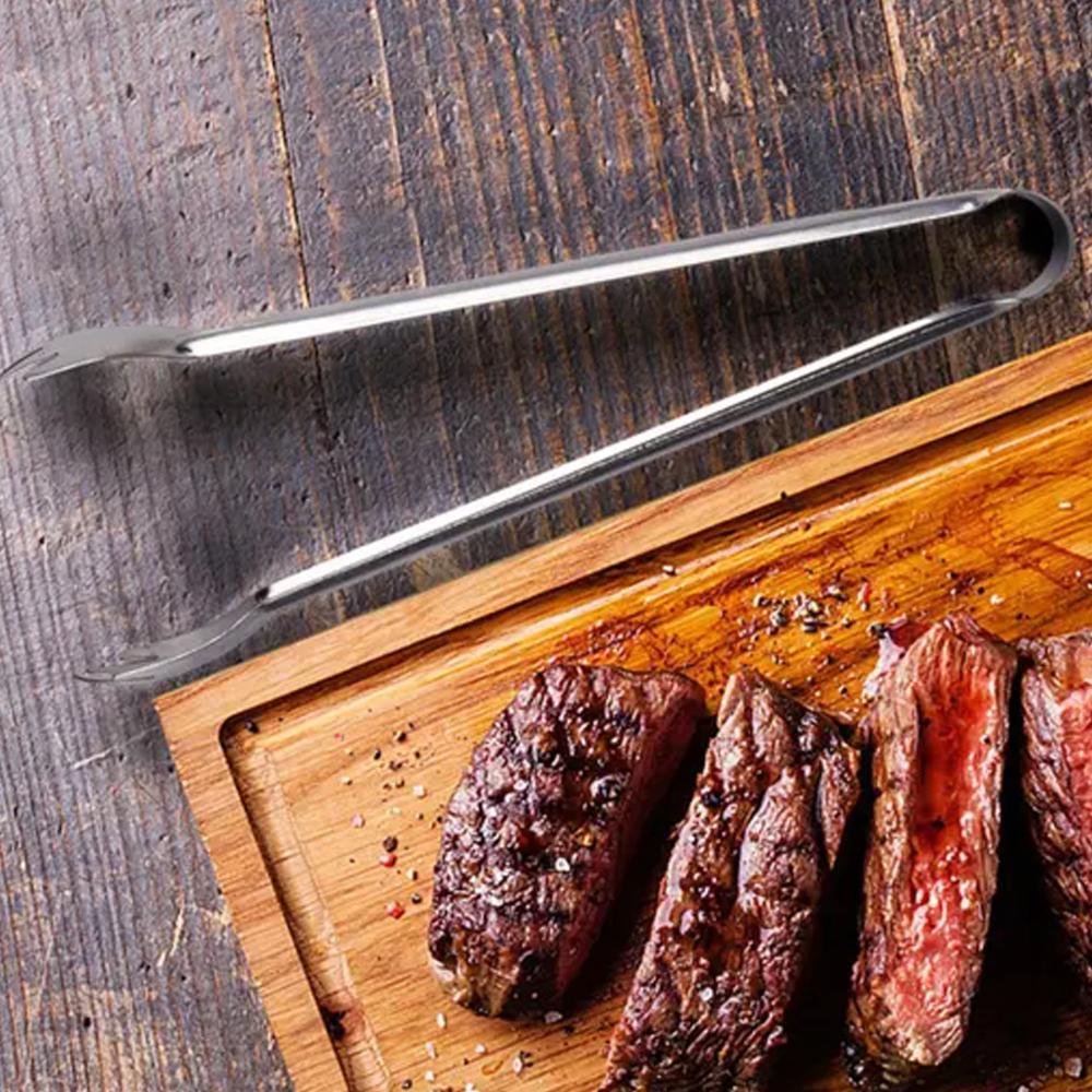 Pegador de Gelo Churrasco Aço Inox Weck 18cm Multiuso Bar Frios Carnes Frutas