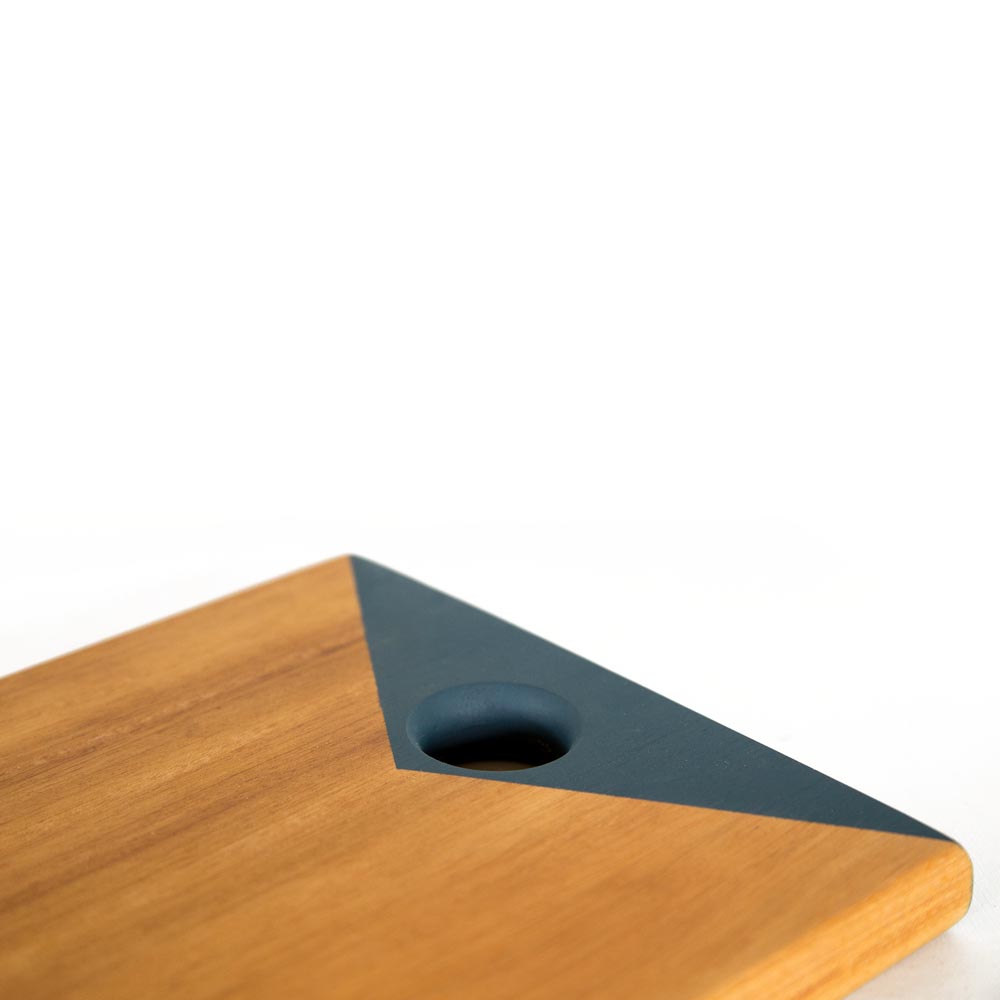 Tábua de Corte Andorinha Azul 25cm x 20cm Wet e Wood