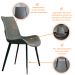 Cadeira de Jantar Basic White Arrow Cor: Cinza