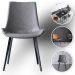Cadeira de Jantar Basic White Arrow Cor: Cinza