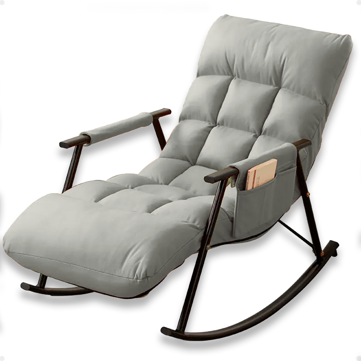 Poltrona de Balanço Lazy Cinza