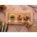 12 Travessas Cristal Wolff Pearl 30x13x3cm Retangulares Bandeja Decorativa para Servir
