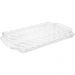 2 Bandejas Cristal 35x21cm Wolff Angel com Alças Servir Decorar Retangular