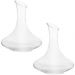 2 Jarras Decanter para Vinho Vidro 1,5 Litros Wolff Decantador para Adegas Bares