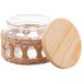 3 Potes Herméticos de Vidro Sisal Wolff 750 520 350ml Temper