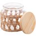 3 Potes Herméticos de Vidro Sisal Wolff 750 520 350ml Temper
