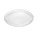 4 Pratos Sobremesa 20cm e 4 Sousplat 32cm Cristal Linha Pearl Wolff para Servir
