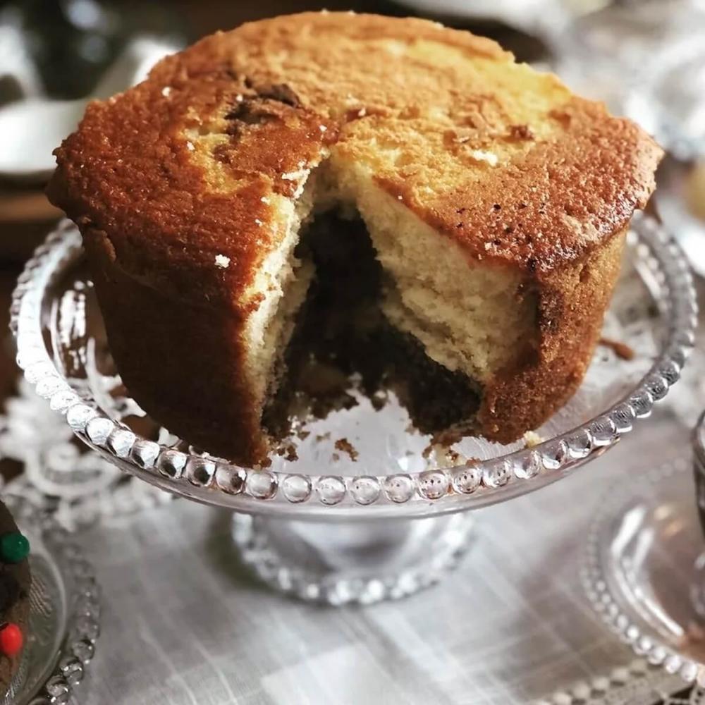 Boleira Wolff Prato para Queijo 19,5cm Cristal com Pé e Tamp