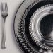 Conjunto 4 Pratos Rasos de Jantar em Cristal Wolff Pearl 28c