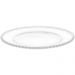 Conjunto 4 Pratos Rasos de Jantar em Cristal Wolff Pearl 28c