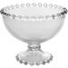 Conjunto 6 Taças de Cristal Pearl Sobremesa Wolff 200ml Mesa Posta Relevo Incolor