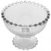 Conjunto 6 Taças de Cristal Pearl Sobremesa Wolff 200ml Mesa Posta Relevo Incolor