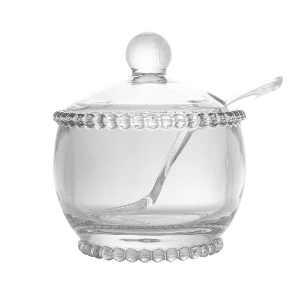 Conjunto Chá e Café Cristal 5 peças Linha Pearl Wolff para Mesa Posta Refinada