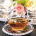 Jogo 12 Xícaras Cristal com Pires 180ml Café Chá Wolff Pearl Incolor Mesa Posta