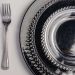 Jogo de Pratos Rasos 28cm de Cristal 20 peças Linha Pearl Wolff para Mesa Posta Restaurantes