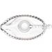 Molheira Pearl Wolff 140ml Cristal Porta Molhos Azeites e Ca