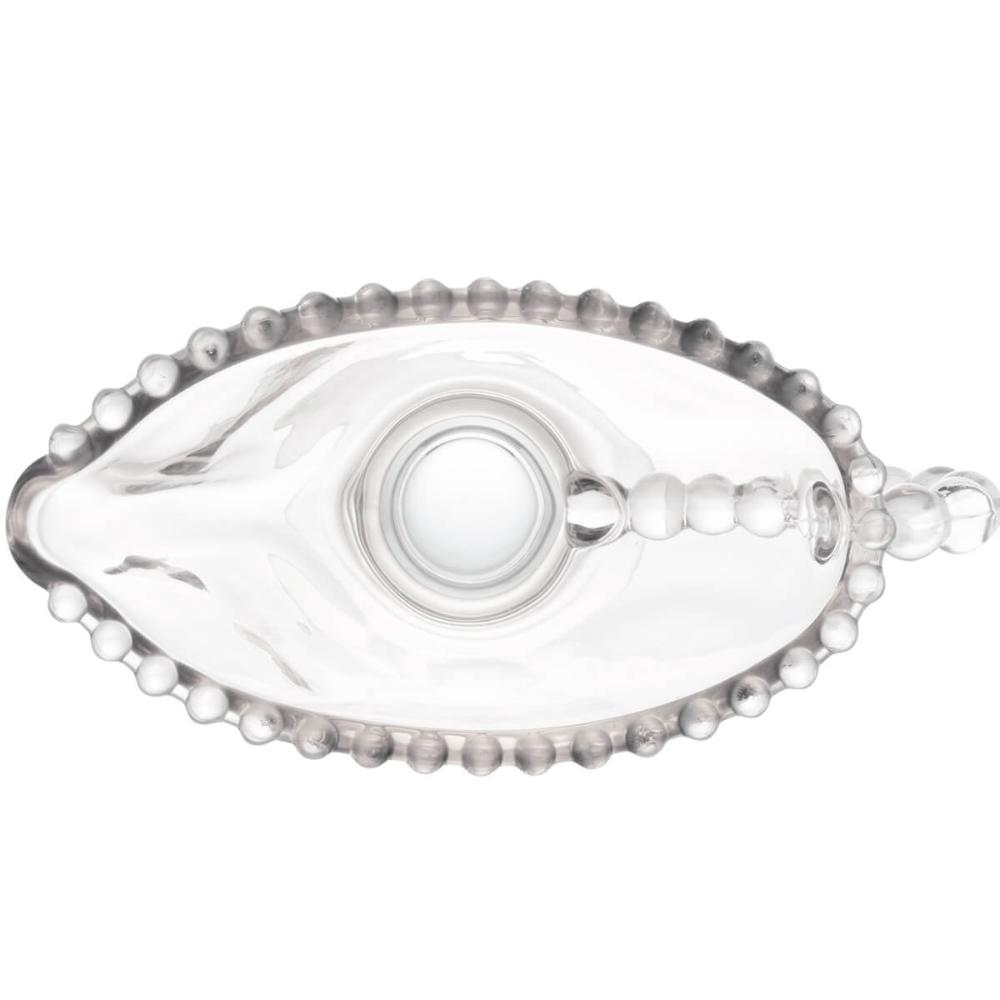 Molheira Pearl Wolff 140ml Cristal Porta Molhos Azeites e Ca