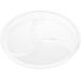 Petisqueira De Cristal Wolff Pearl 3 Divisórias 23cm Doces Aperitivos Mesa Posta